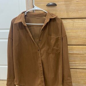Brown Corduroy Jacket Woman’s